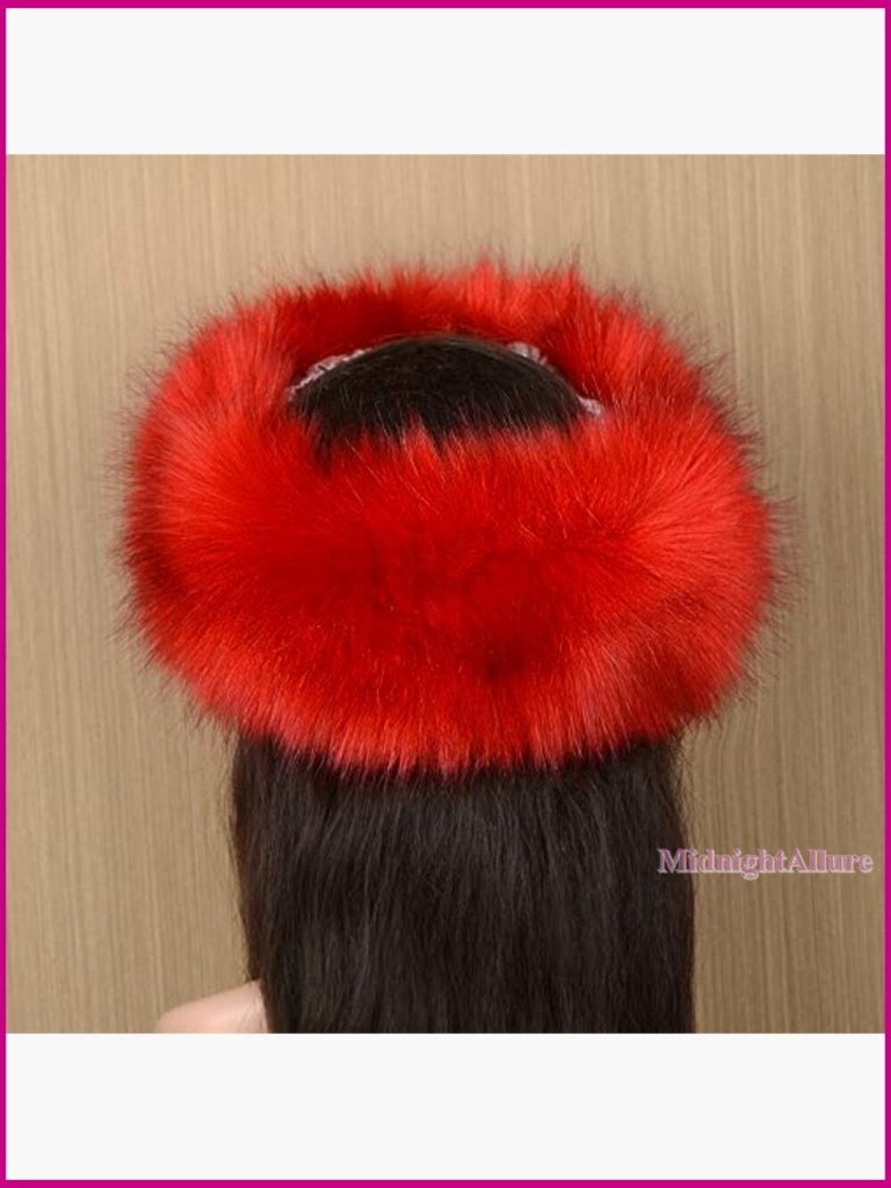 Faux Fur Headband Winter Earwarmer Warm Elastic Cap Women's Accessory - Picture 3 of 3